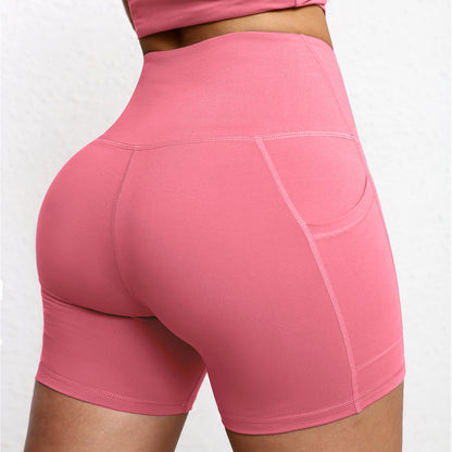 Short grossesse extensible pour yoga – Confort évolutif avec poche pratique Bébé Bambin