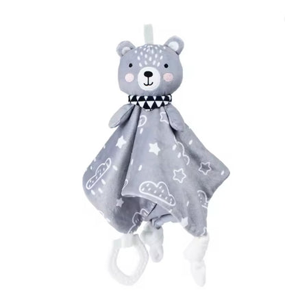 Doudou Bébé Anneau Dentition | Renard Ours Lapin