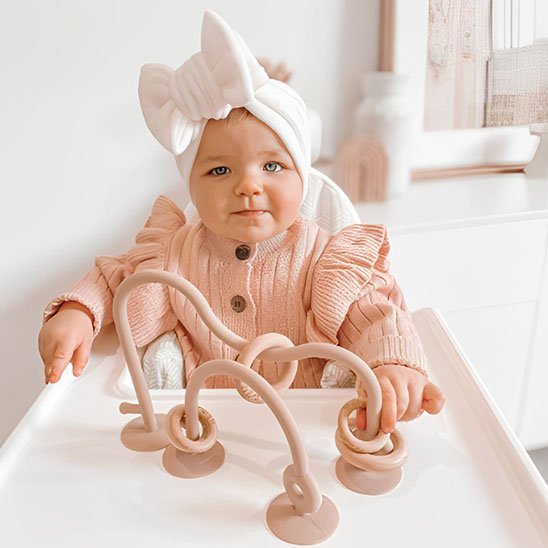 Anneau de Dentition Ventousé Bébé | Silicone Doux – Bébé Bambin - Bébé Bambin