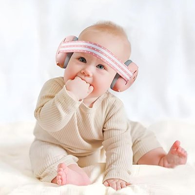 Casque anti-bruit nourrisson pour festival & concert protection auditive pour bébé et enfant - Le Monde de Charlo & Clara