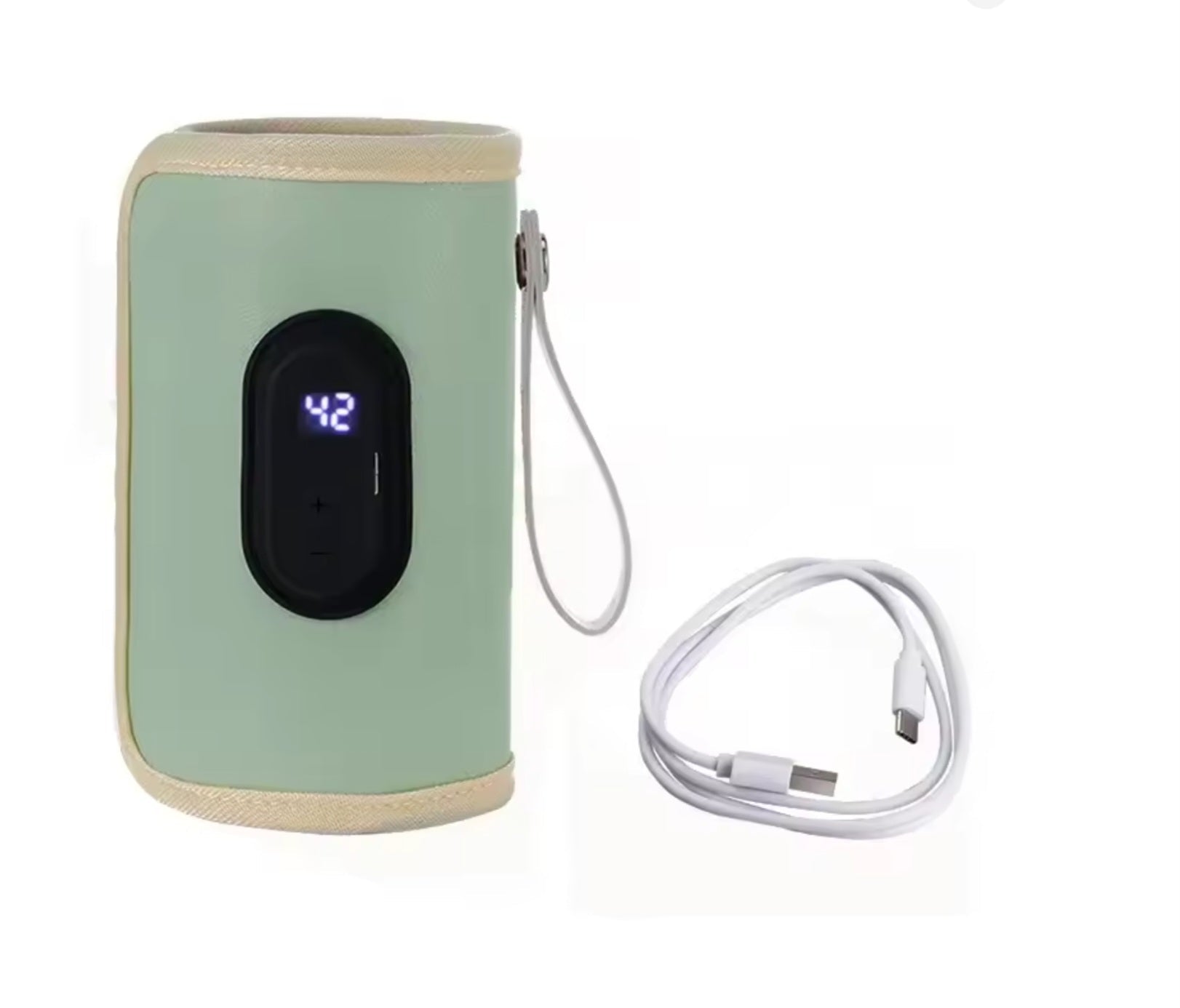 Chauffe Biberon Nomade USB-C avec Écran LCD Autonome | Bébé Bambin - Bébé Bambin