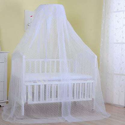 Ciel de Lit Bébé Moustiquaire Voile Étoilé | Cocon - Le Monde de Charlo & Clara