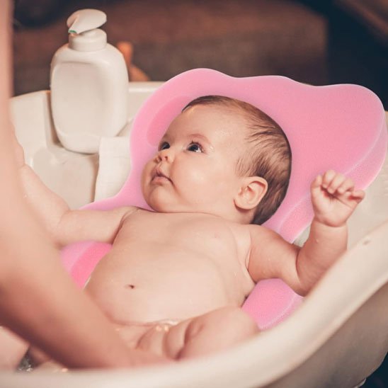 Siège de Bain Bébé Sécurisé | Mousse Antidérapante - Le Monde de Charlo & Clara