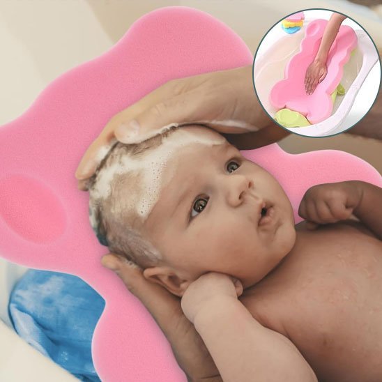Siège de Bain Bébé Sécurisé | Mousse Antidérapante – Bébé Bambin - Bébé Bambin