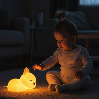 Veilleuse renard | Douce Nuit - Bébé Bambin